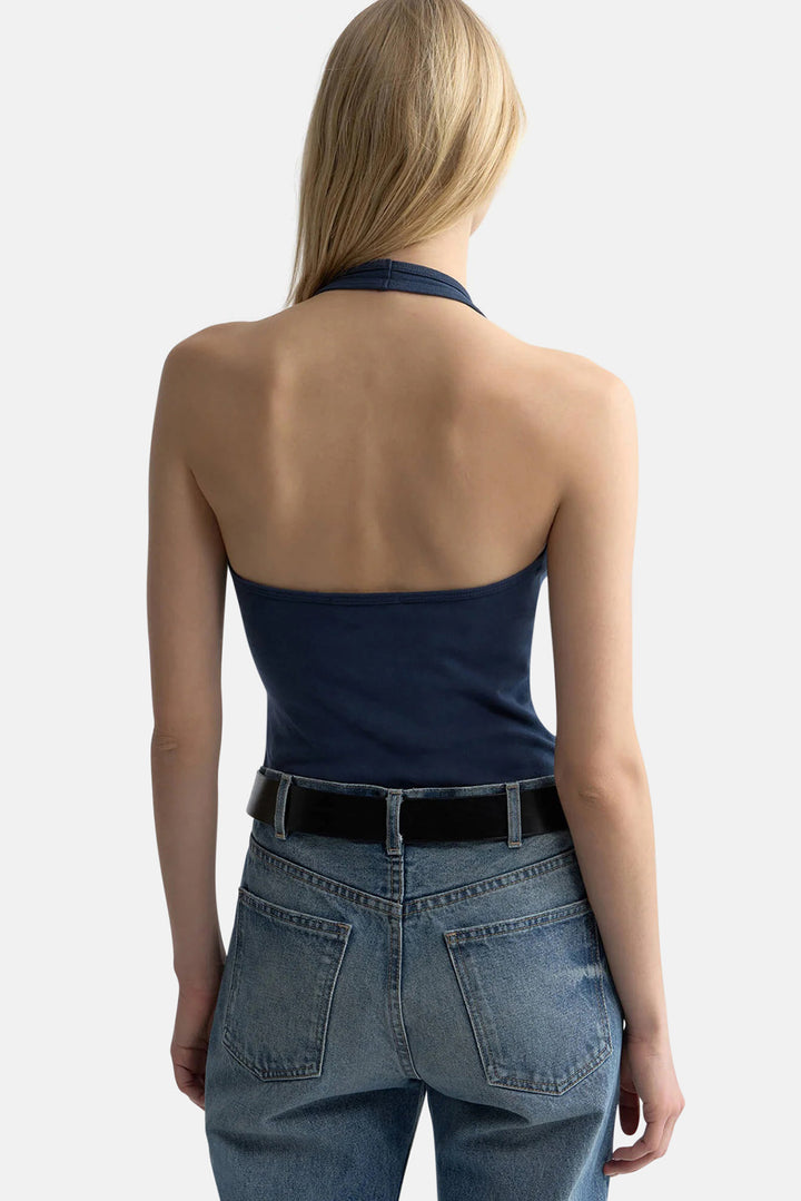 Britt Halter Top Admiral Blue