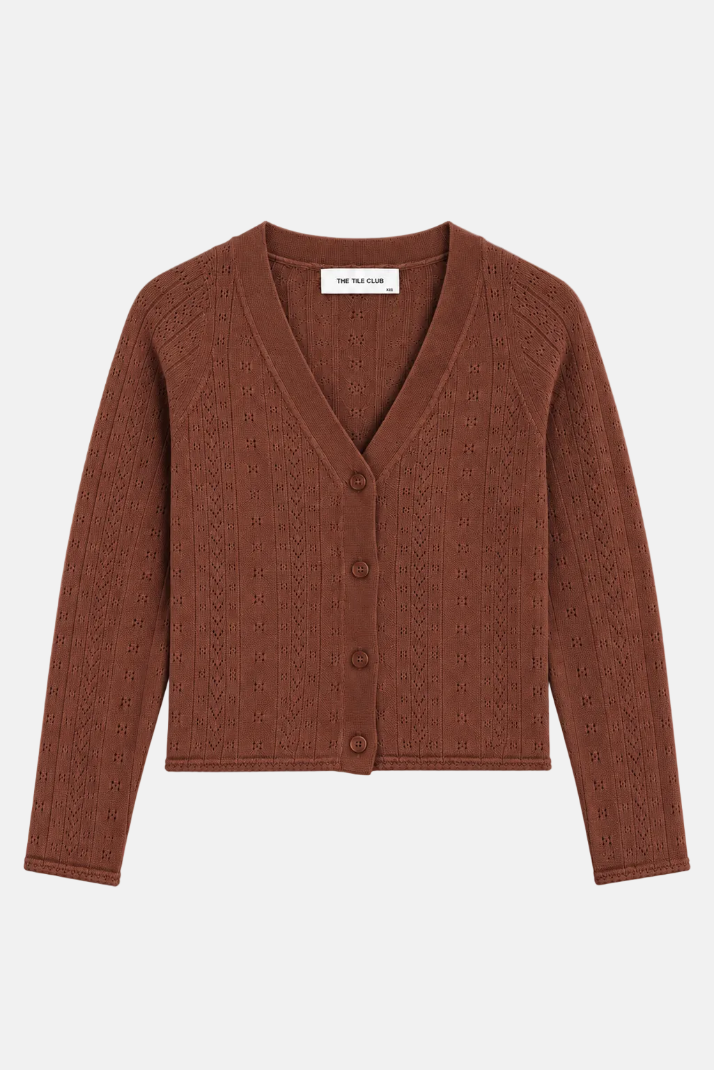 Claire Pointelle Cardigan Henna