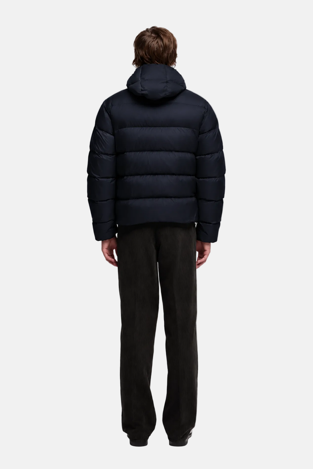 Budd Down Jacket in Ripstop Navy