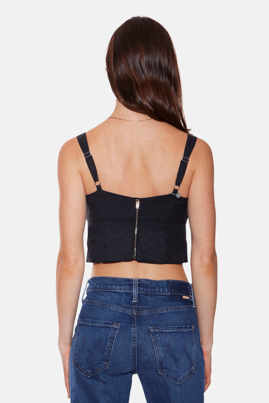 Bungalow Bustier Top Black