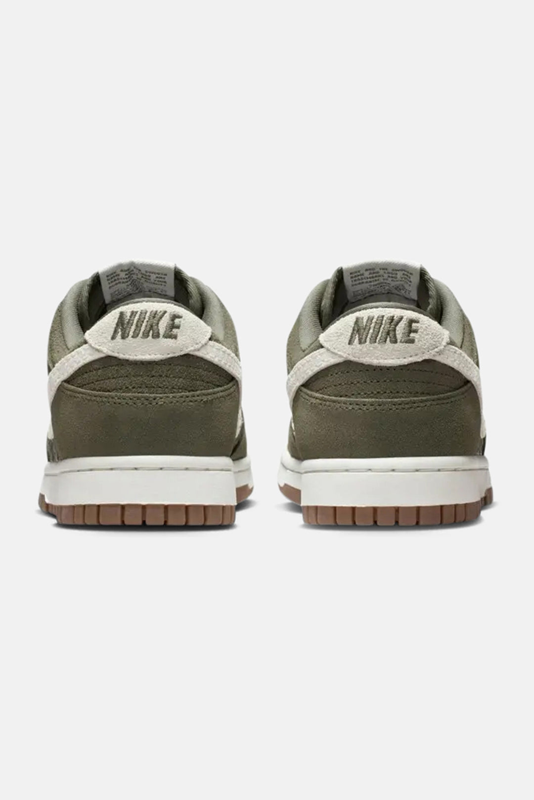 Women's Dunk Low Premium SE Woven 'Medium Olive/Gum'