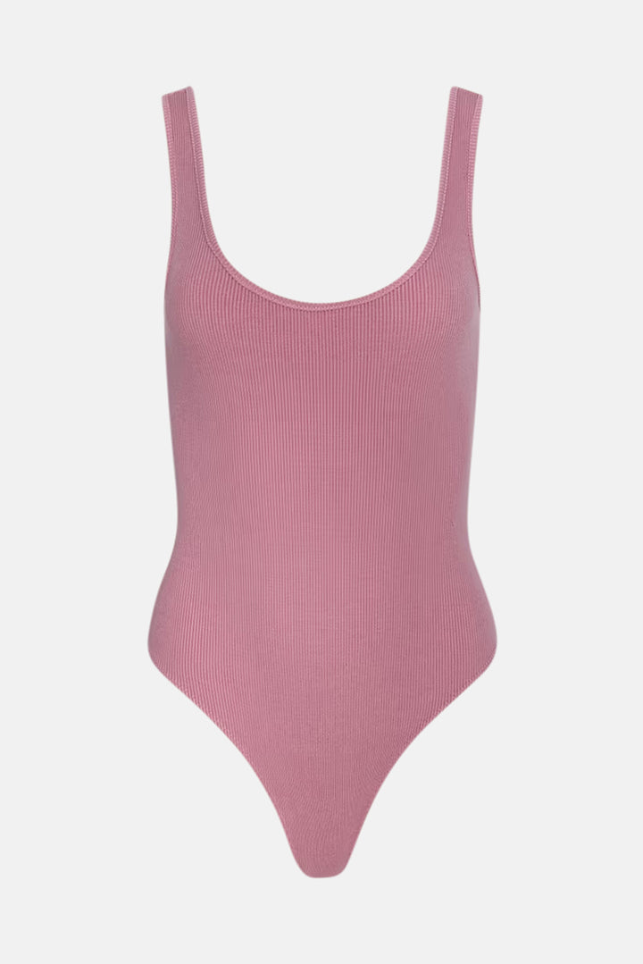 Nica Scoopneck Bodysuit Lilas