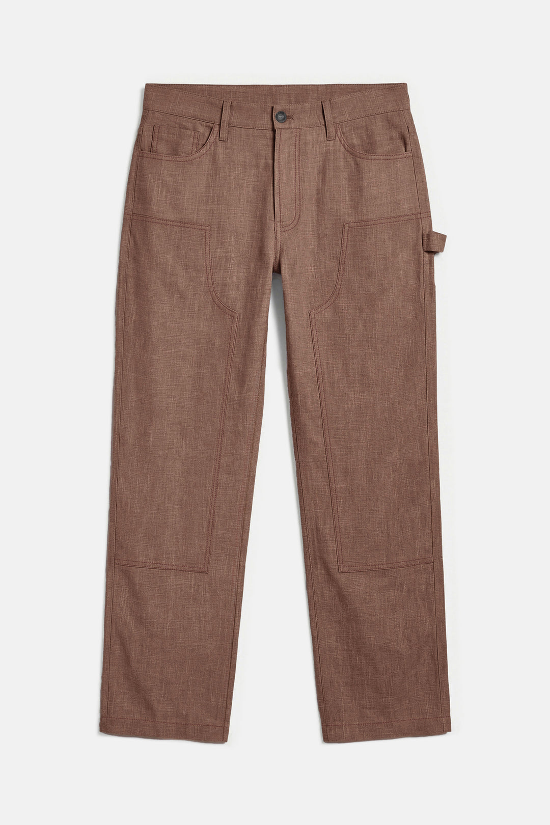 Carpenter Linen Pant Brown