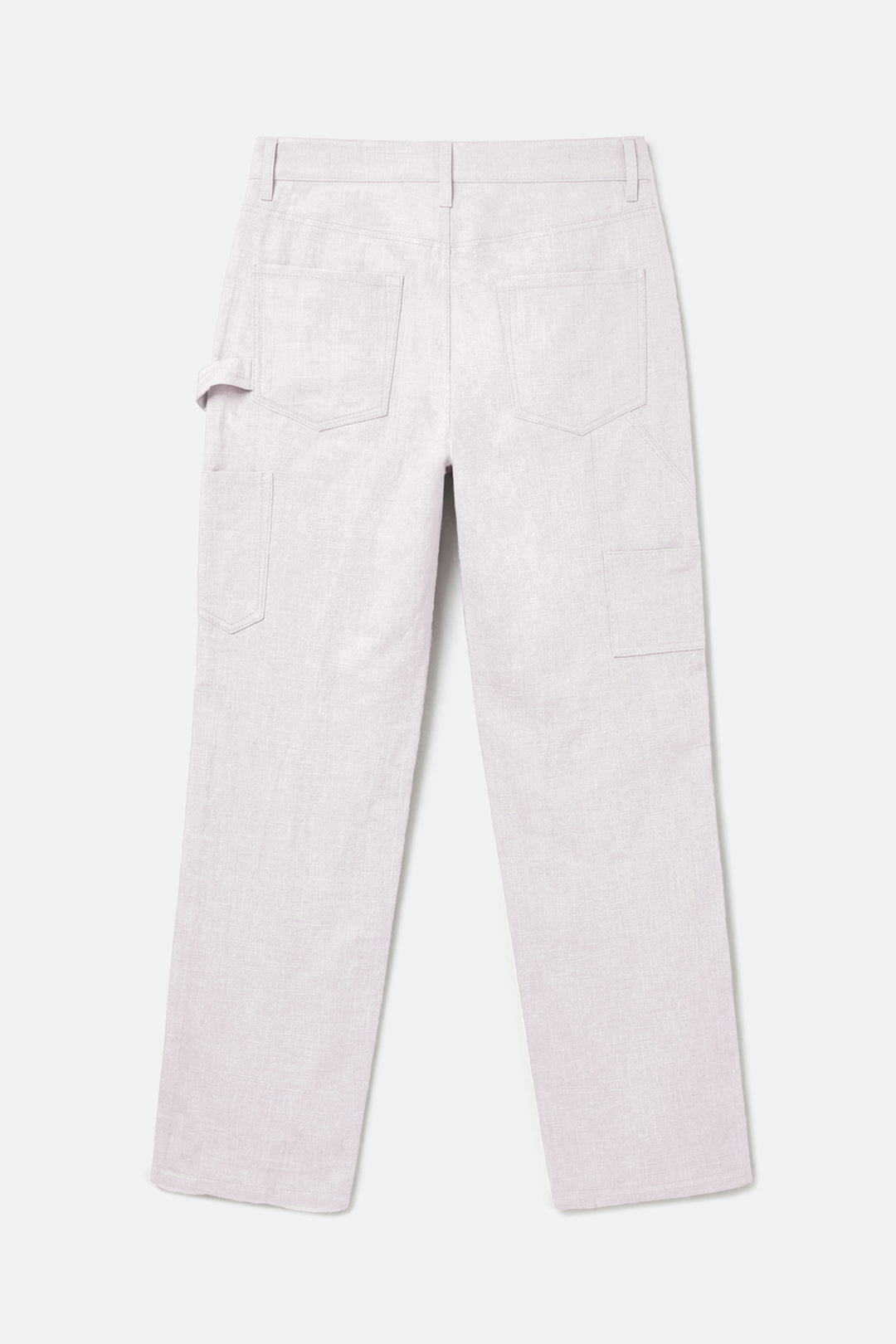 Carpenter Linen Pant White