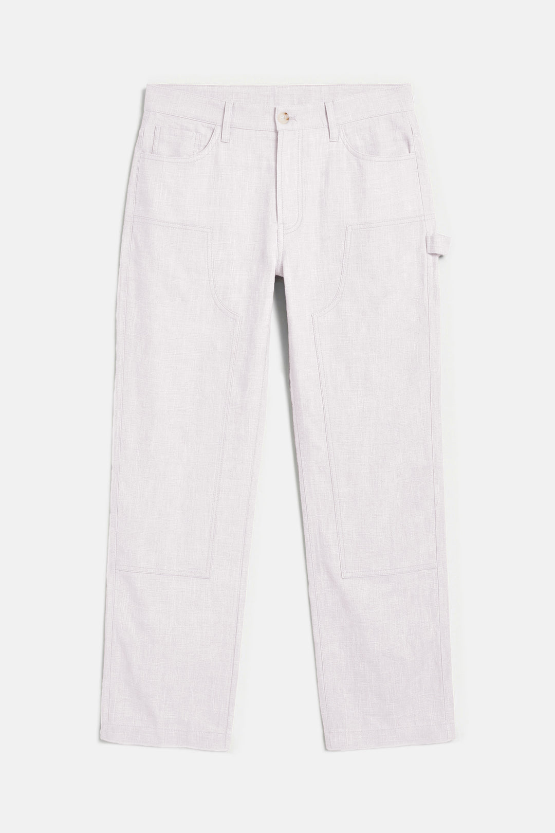 Carpenter Linen Pant White