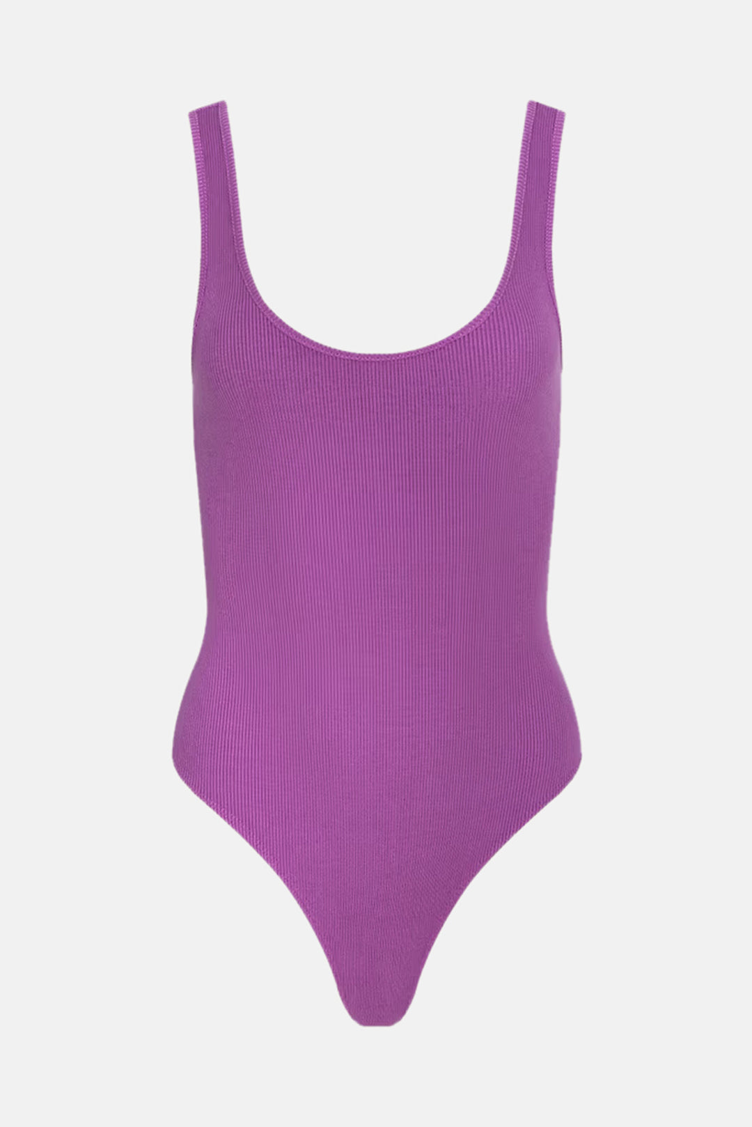 Nica Scoopneck Bodysuit Vivid Violet