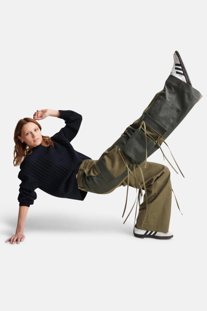 Coop Oversized Cargo Pant Olive