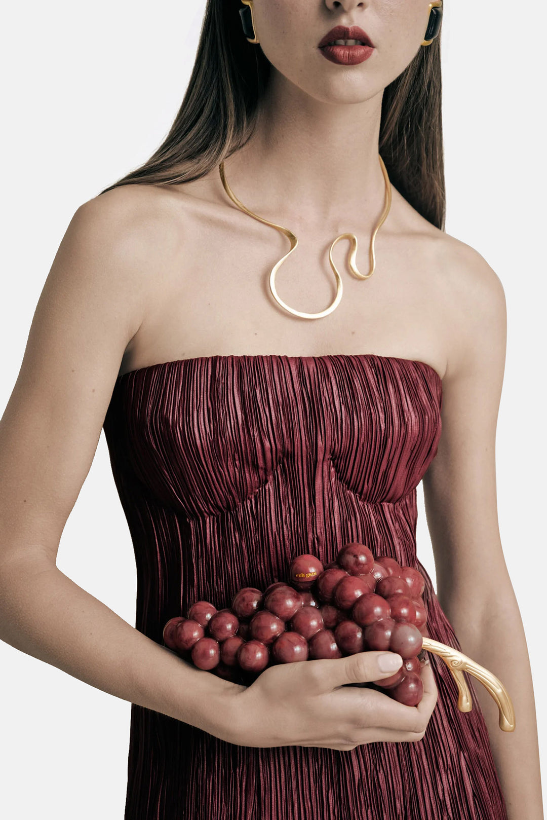 The Grape Clutch Crimson