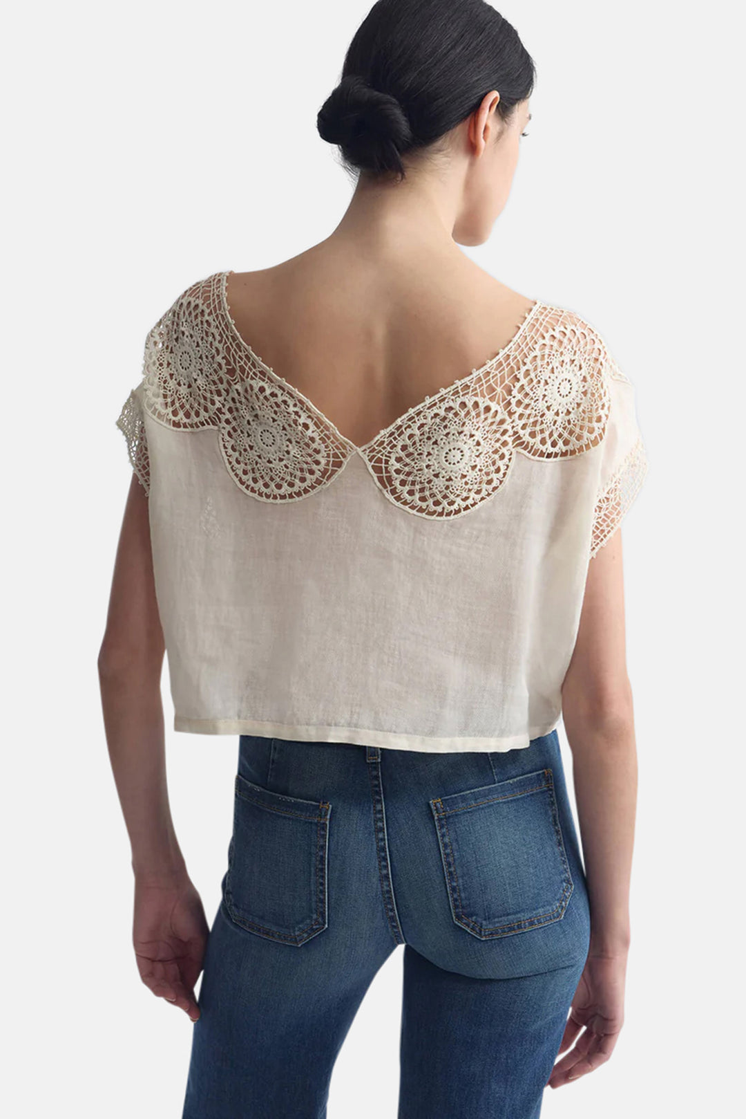 Caila Top Ivory