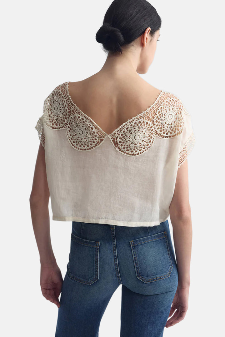 Caila Top Ivory