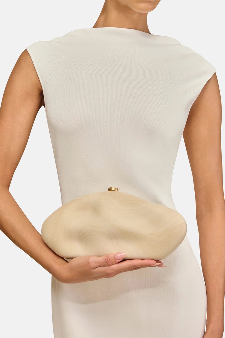 Caldera Clutch Travertine