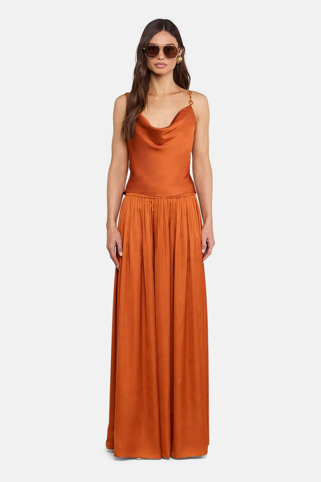 Calista Satin Camisole Sienna