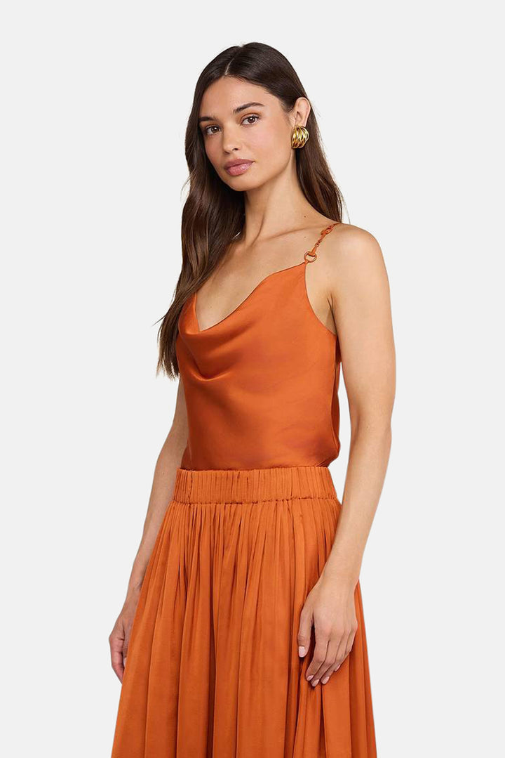 Calista Satin Camisole Sienna
