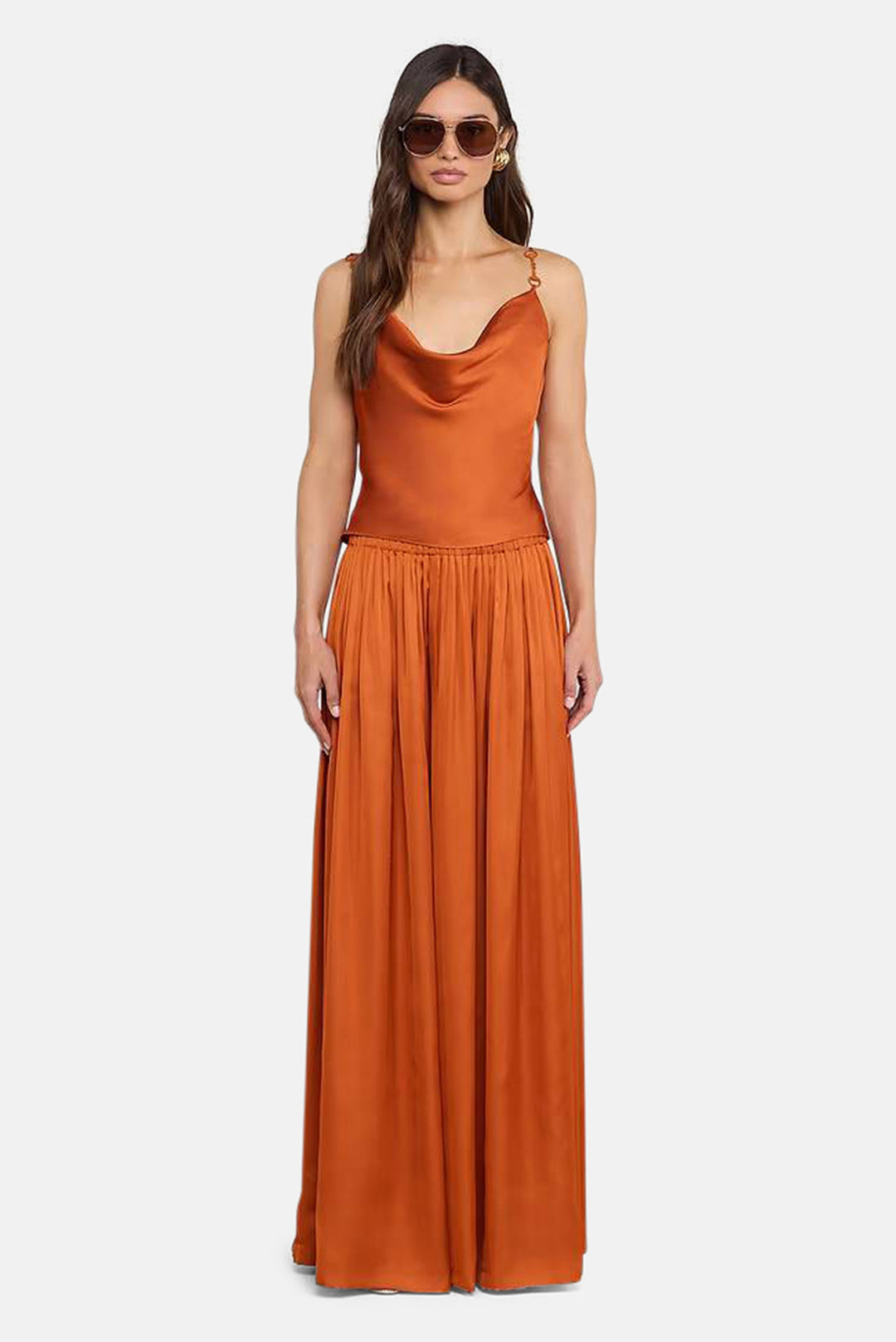 Calista Satin Camisole Sienna