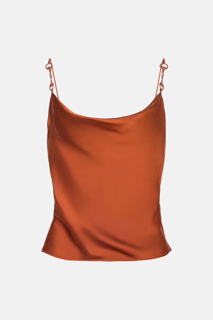 Calista Satin Camisole Sienna