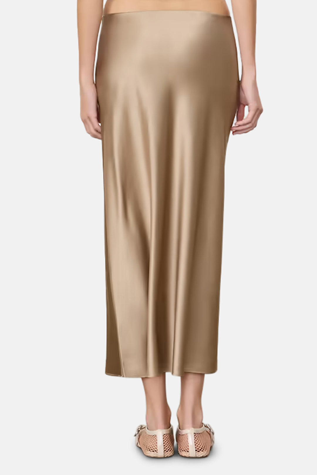 Camila Midi Skirt Taupe