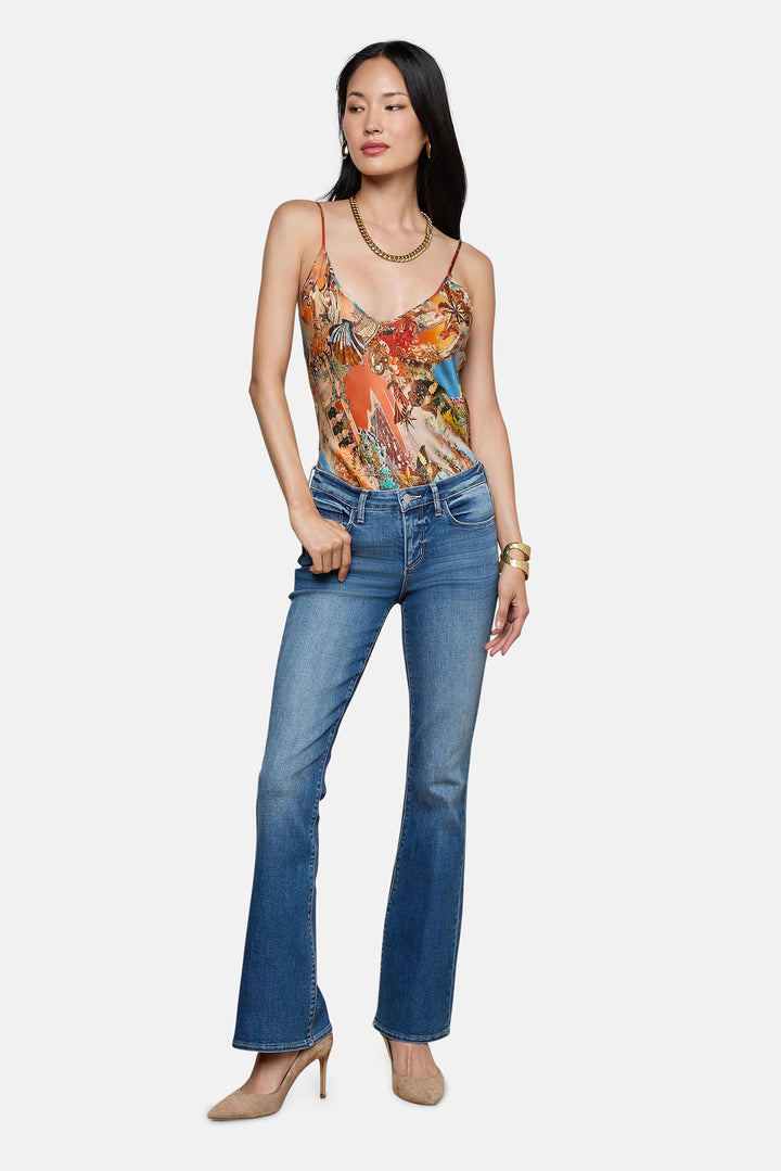 Cara Low-Rise Bootcut Jean Cambridge