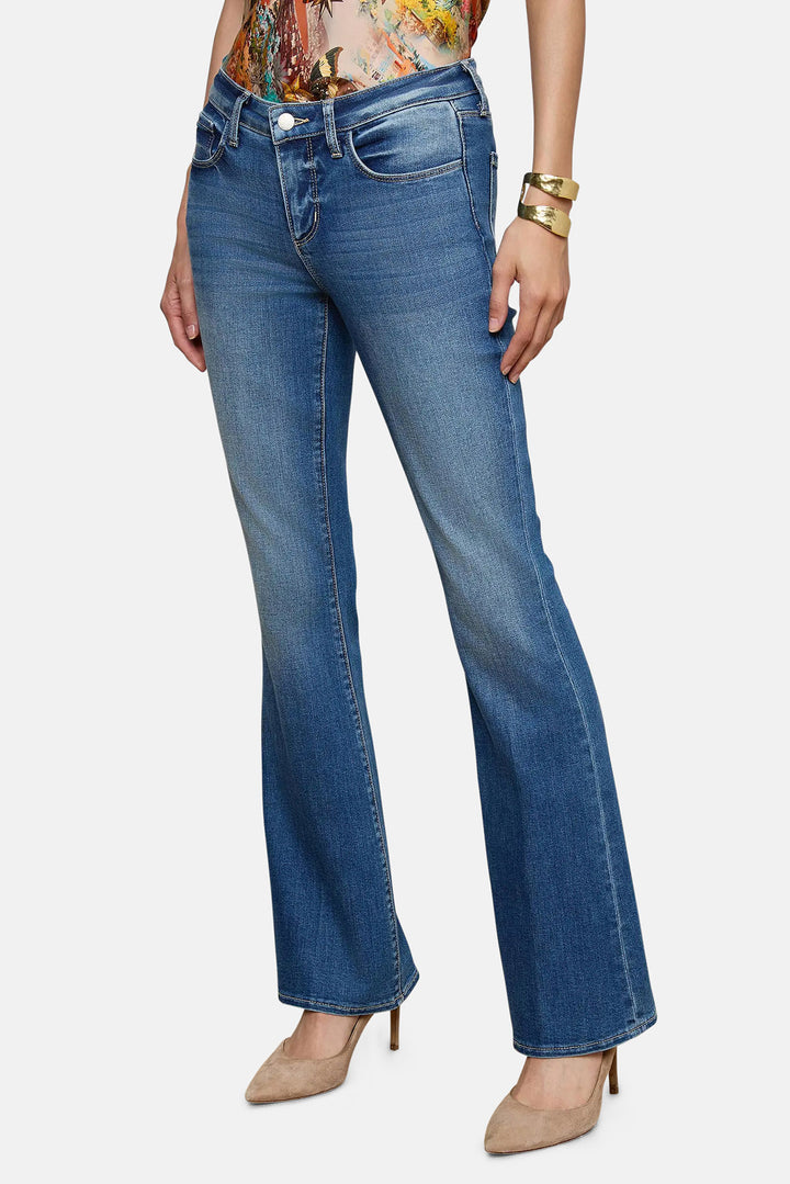 Cara Low-Rise Bootcut Jean Cambridge
