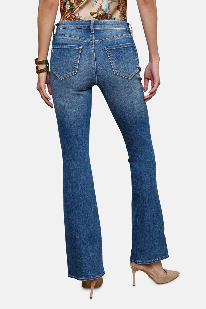 Cara Low-Rise Bootcut Jean Cambridge