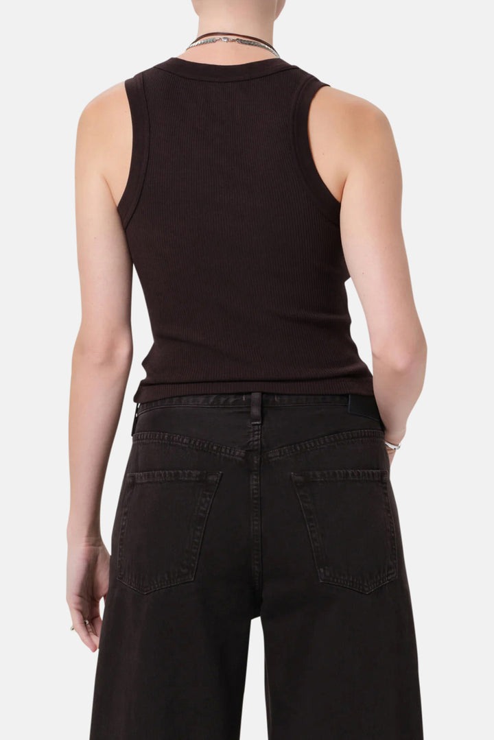 Caralyn Tank in Chocolate
