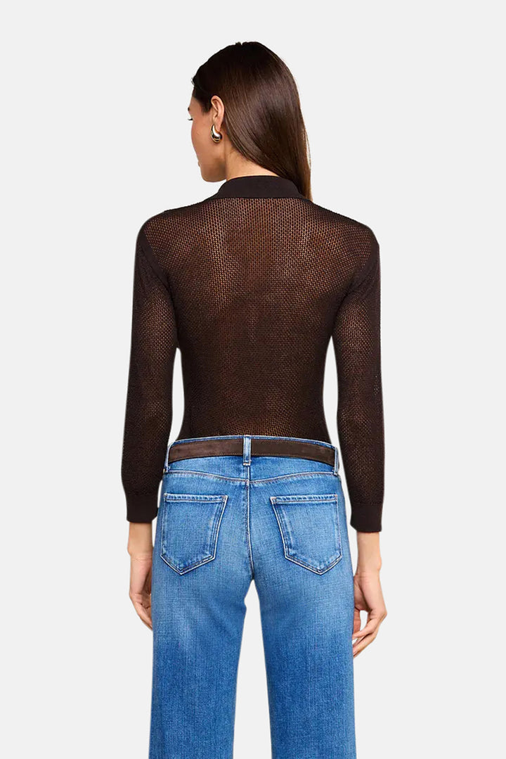 Carine Top Coffee Bean