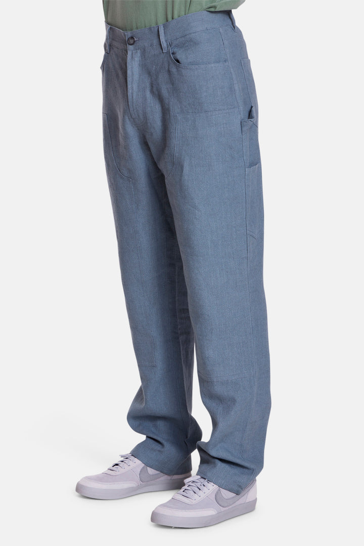 Carpenter Linen Pant Chambray