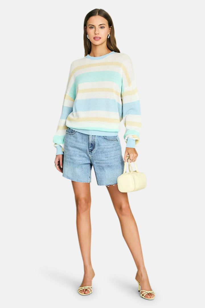 Cassian Sweater Pastel Stripe