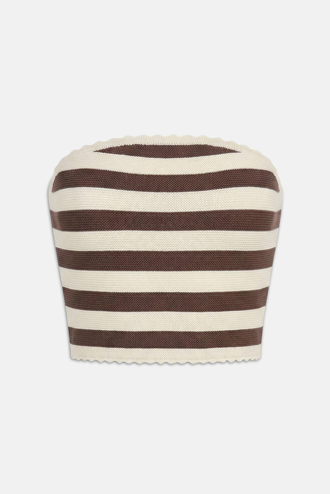 Celeste Tube Top Truffle / Brule Stripe