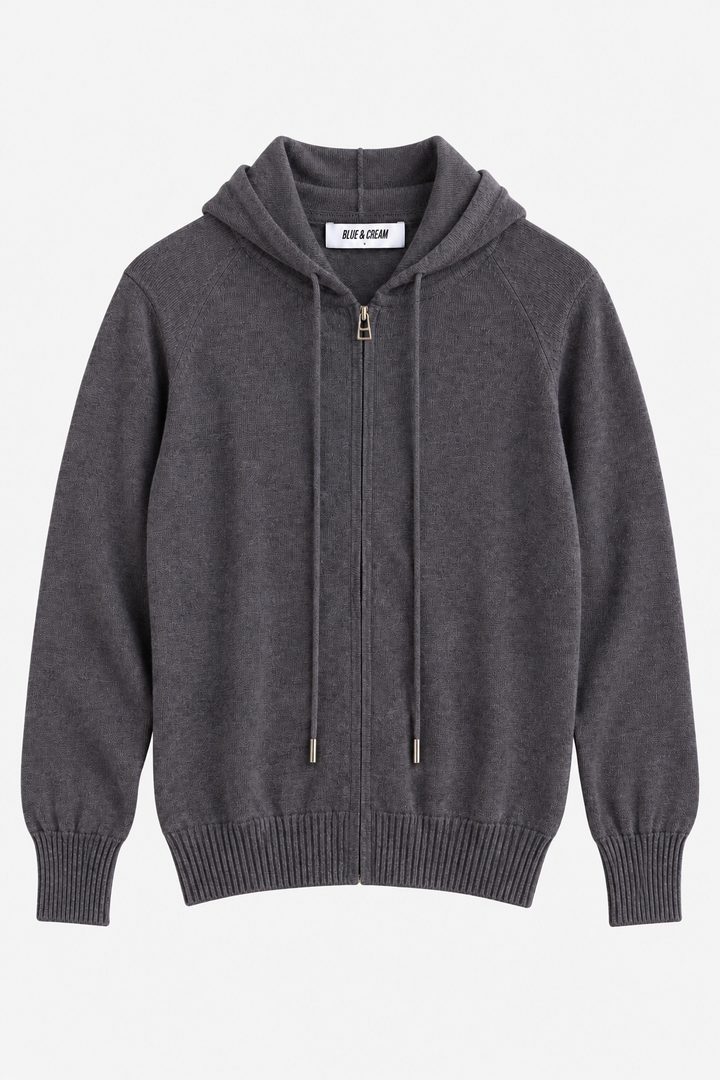 Luke Zip Hoodie Lava