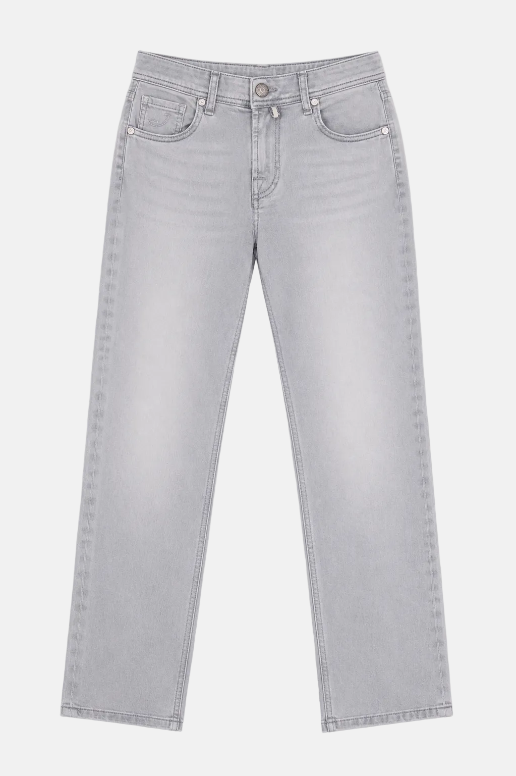 Bard Fast Denim Pearl Grey Chain Stitch
