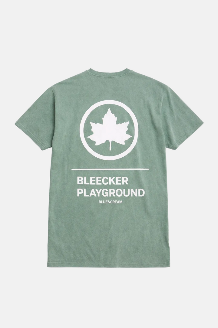 Leaf Bleecker Playground Tee Washed Green