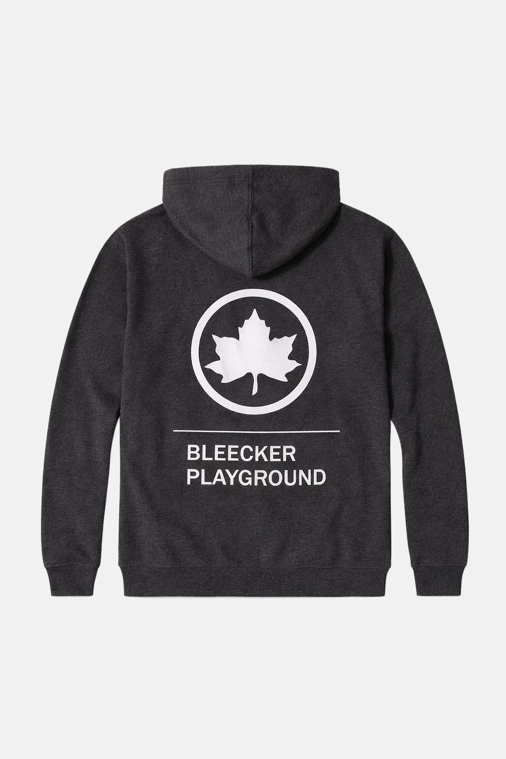 Bleecker Playground Zip Hoodie Charcoal