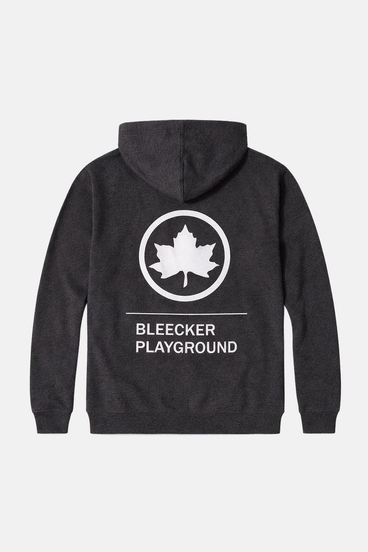 Bleecker Playground Zip Hoodie Charcoal