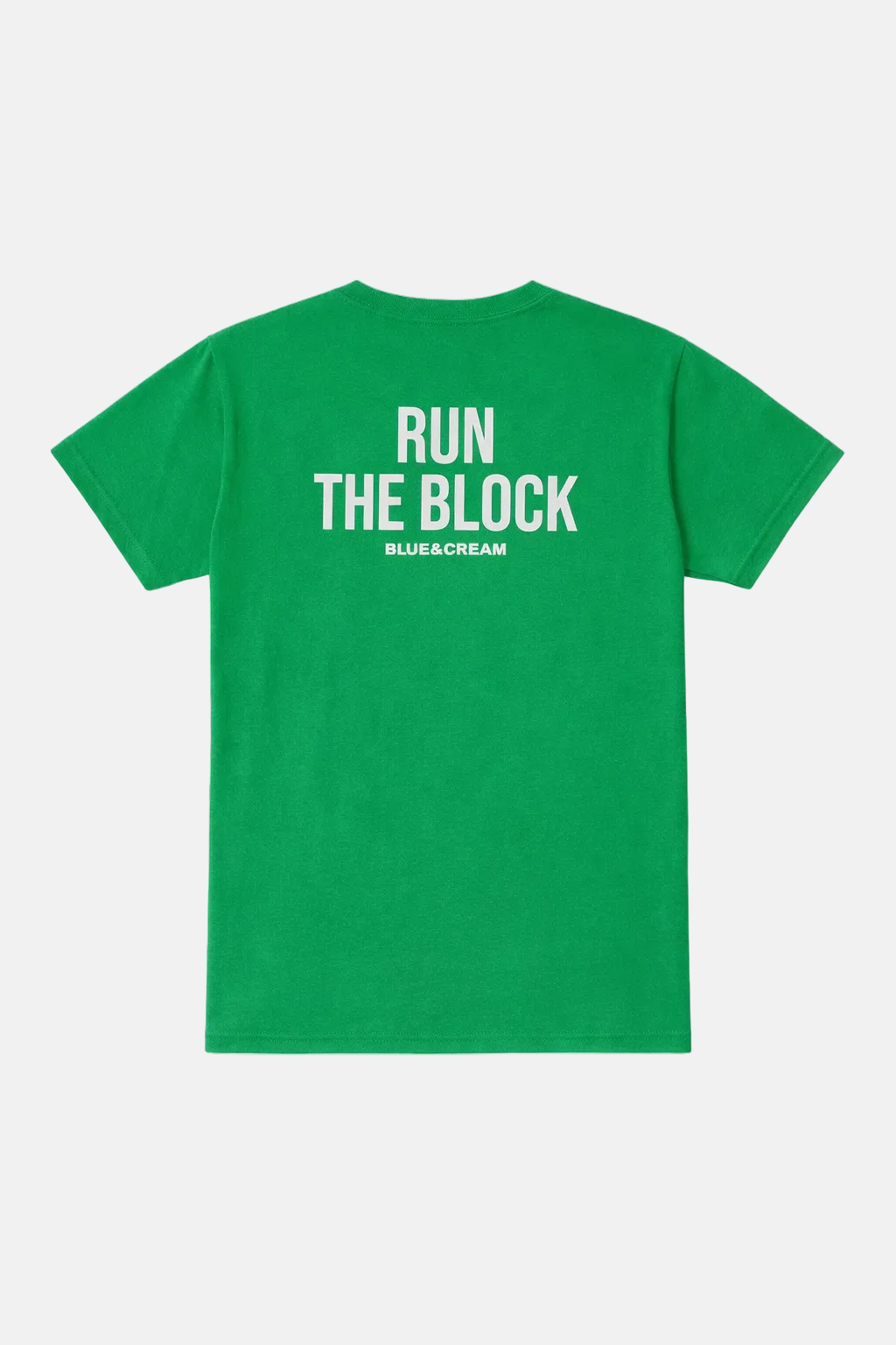 Bleecker Street “Run The Block” Tee Farm Green