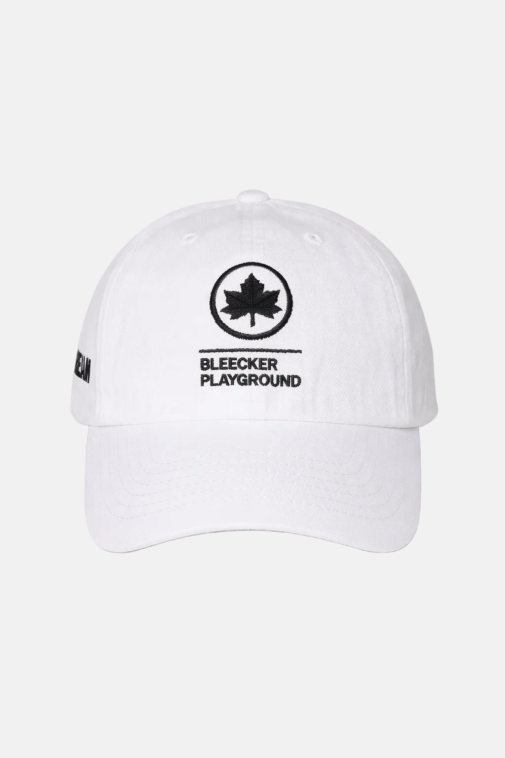 Bleecker Playground Dad Cap White
