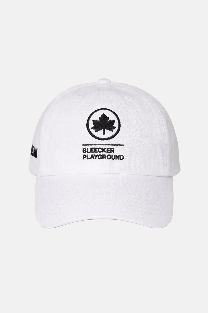 Bleecker Playground Dad Cap White