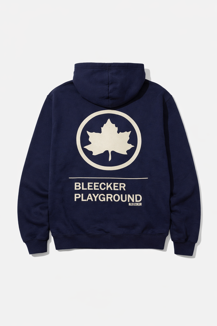 Bleecker Playground Zip Hoodie Navy/Cream