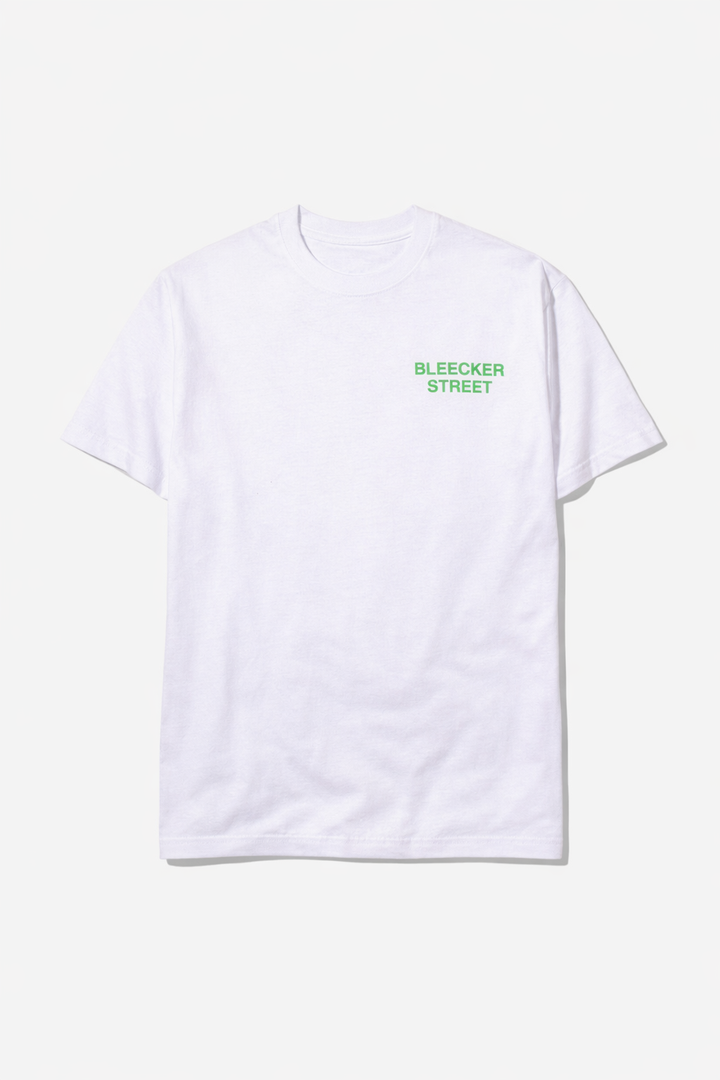 Bleecker Street “Run The Block” Tee White