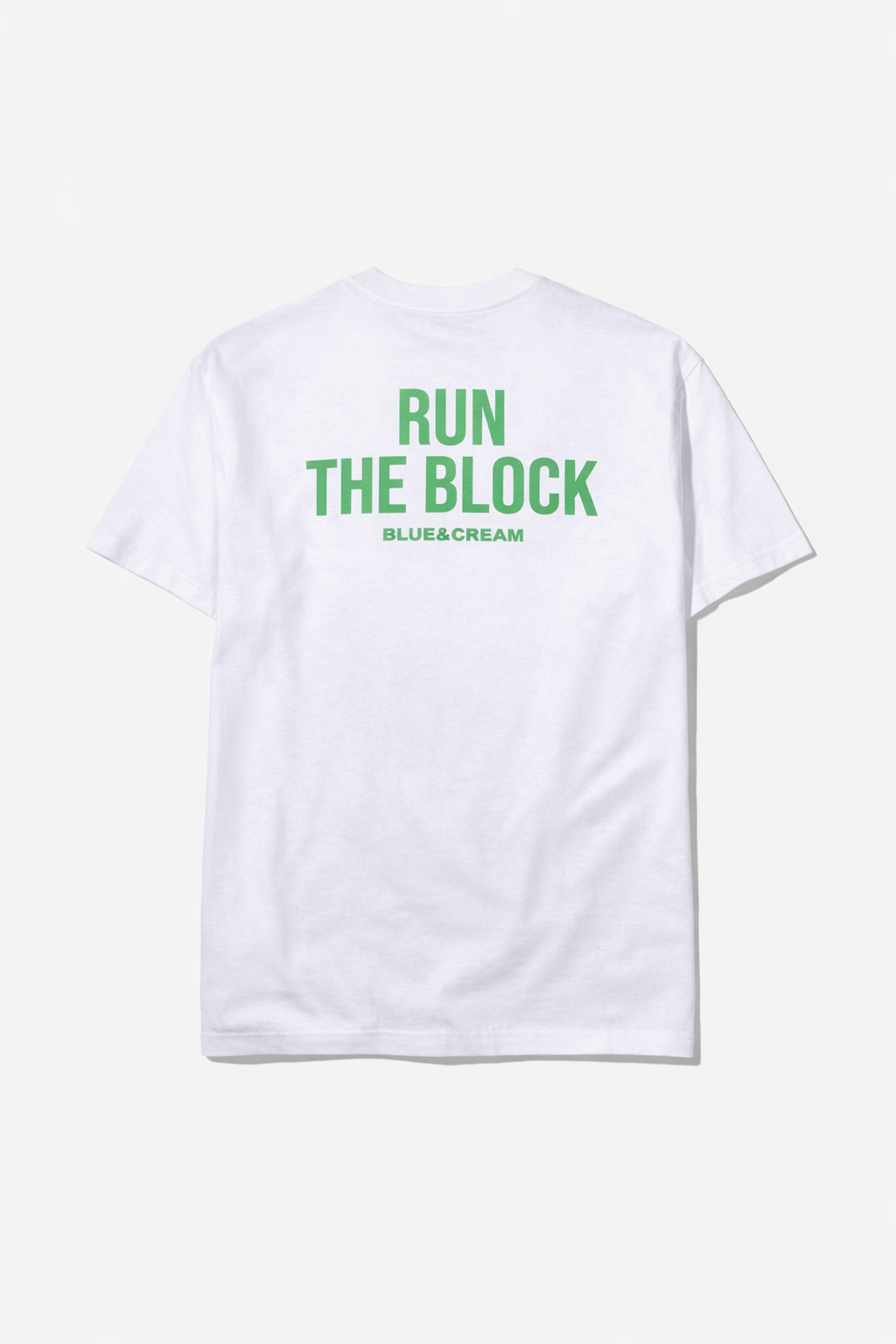 Bleecker Street “Run The Block” Tee White