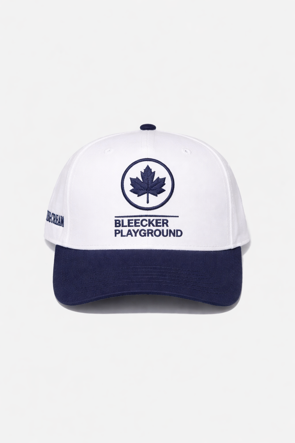 Bleecker Playground Snapback White/Navy