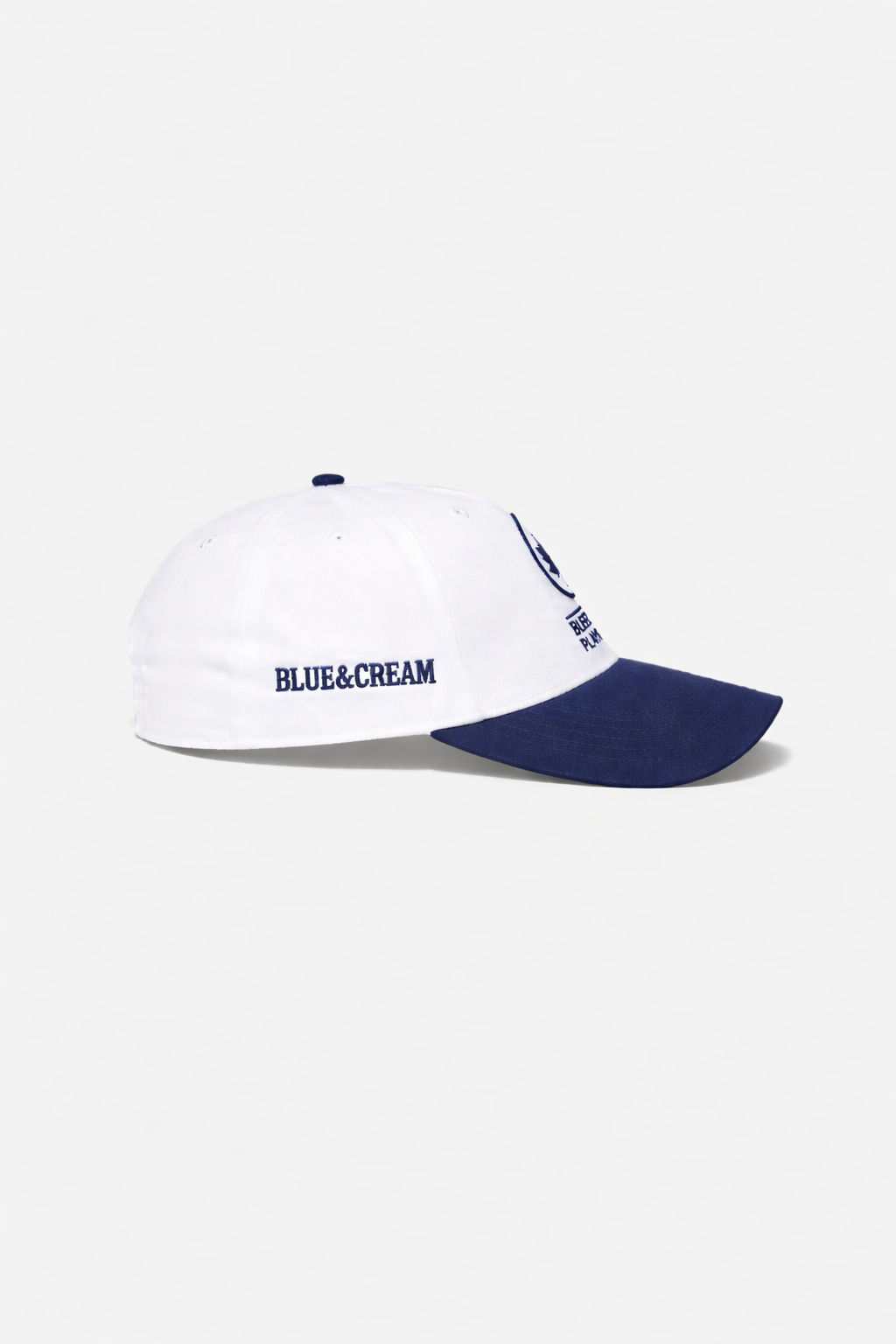 Bleecker Playground Snapback White/Navy