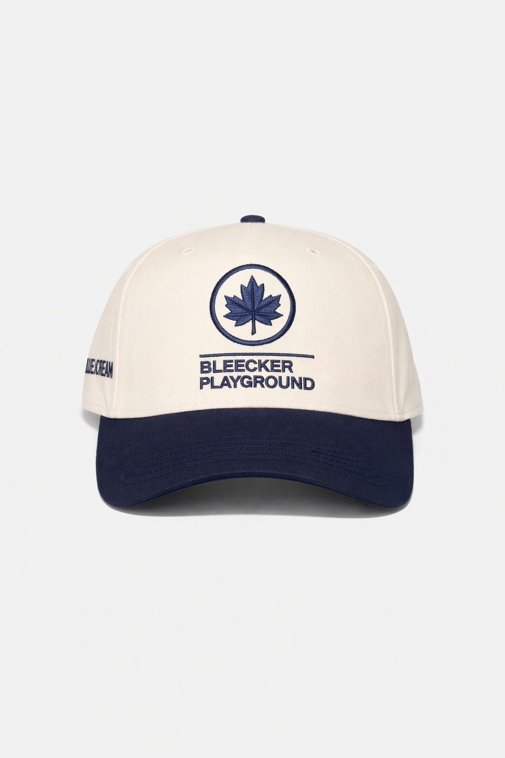 Bleecker Playground Snapback Cream/Navy