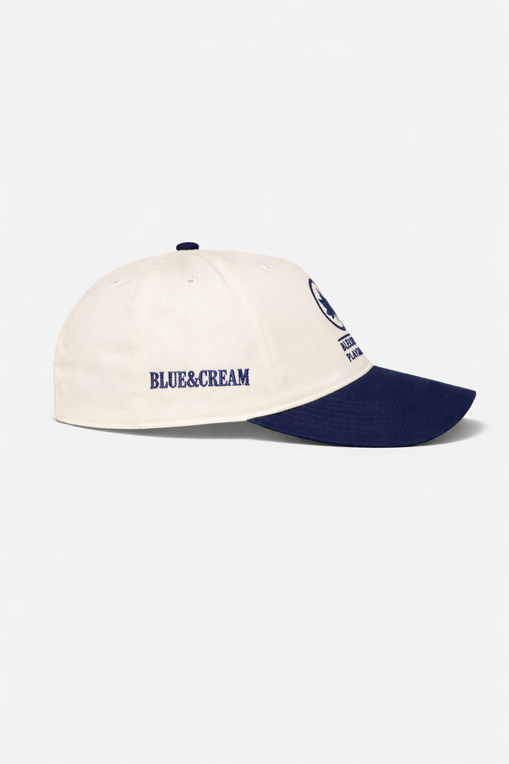 Bleecker Playground Snapback Cream/Navy
