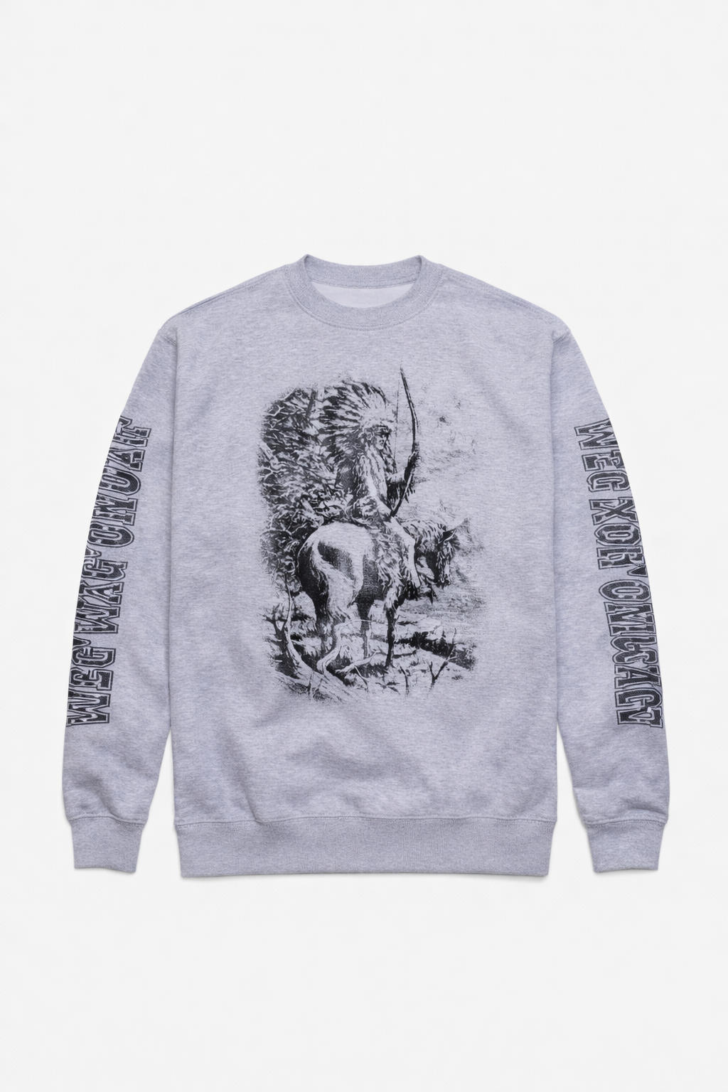 Chief Crewneck Heather Grey