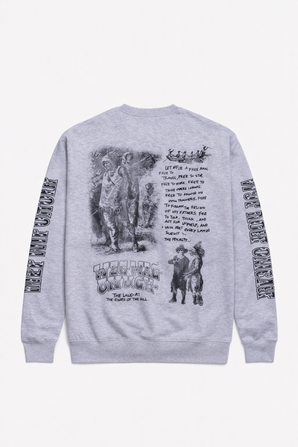 Chief Crewneck Heather Grey