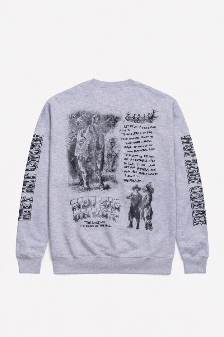 Chief Crewneck Heather Grey