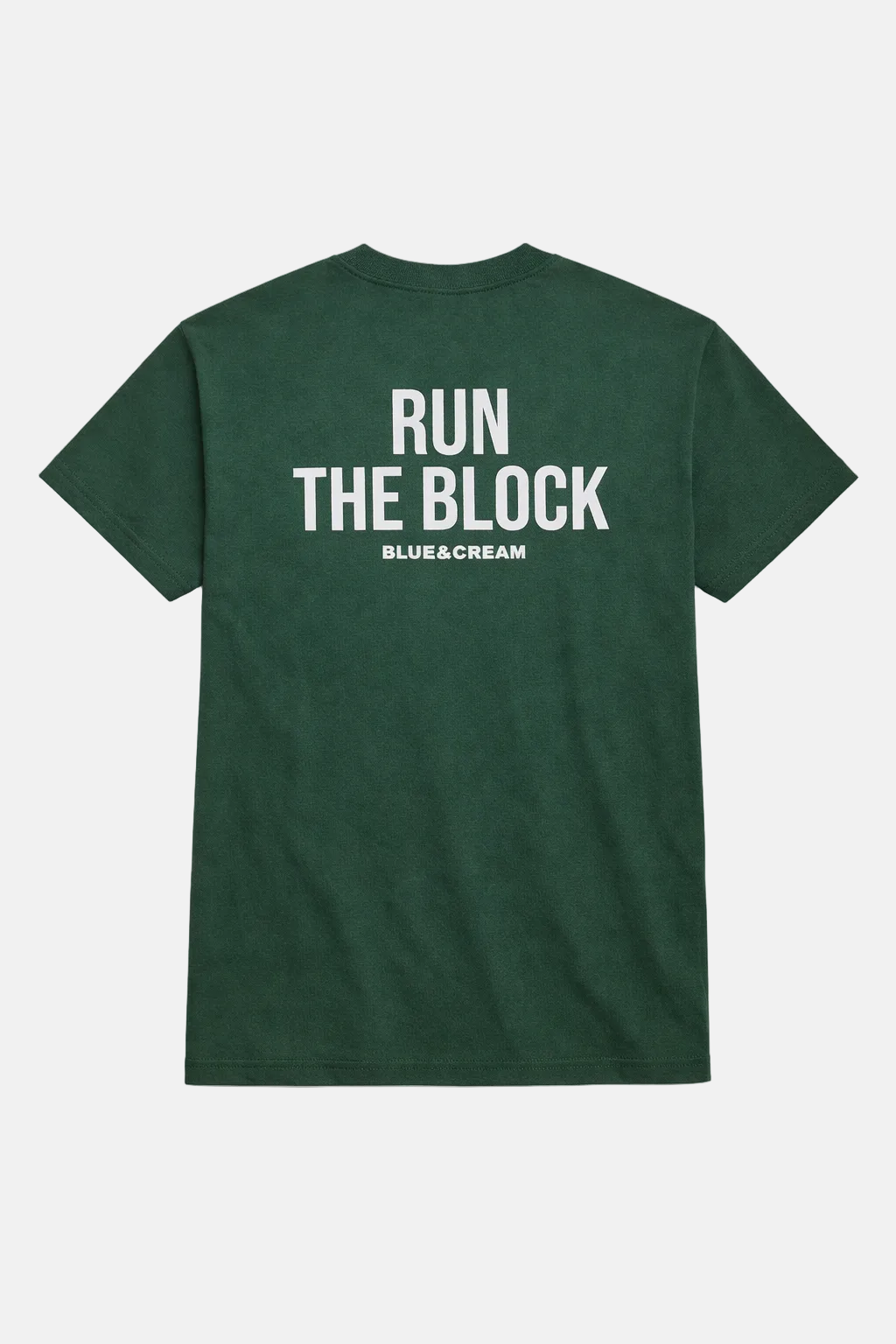 Bleecker Street “Run The Block” Tee Green