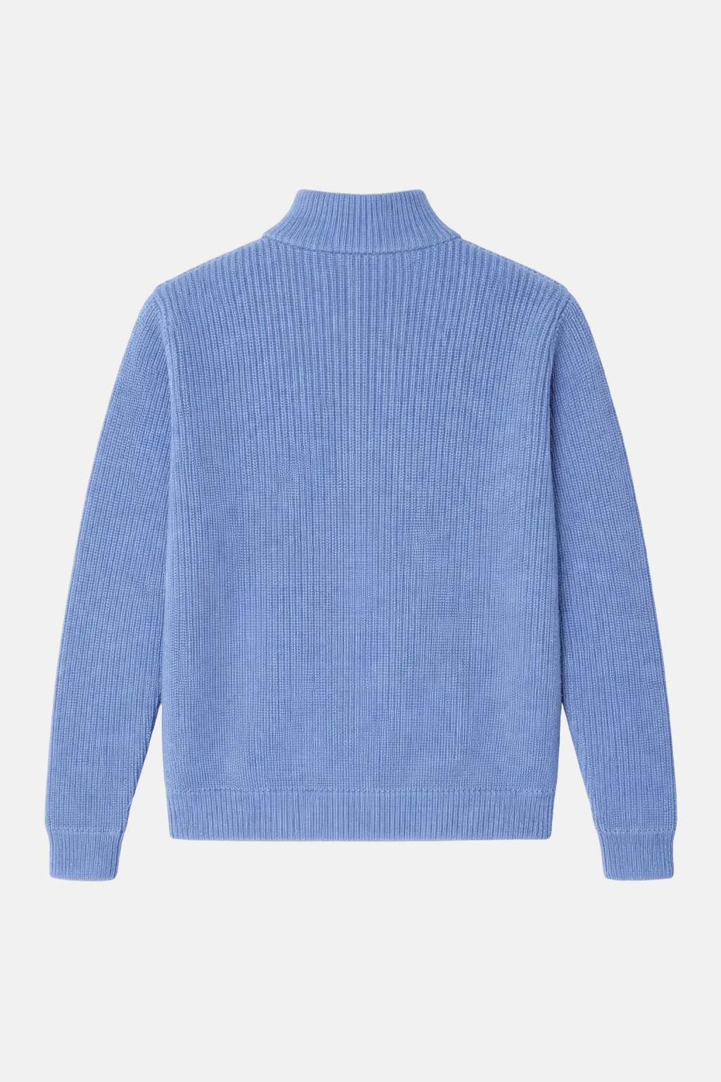 Cashmere Quilted Combo Zip Navy