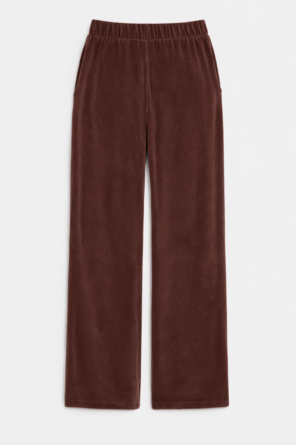 Mari Velour Pant Brown