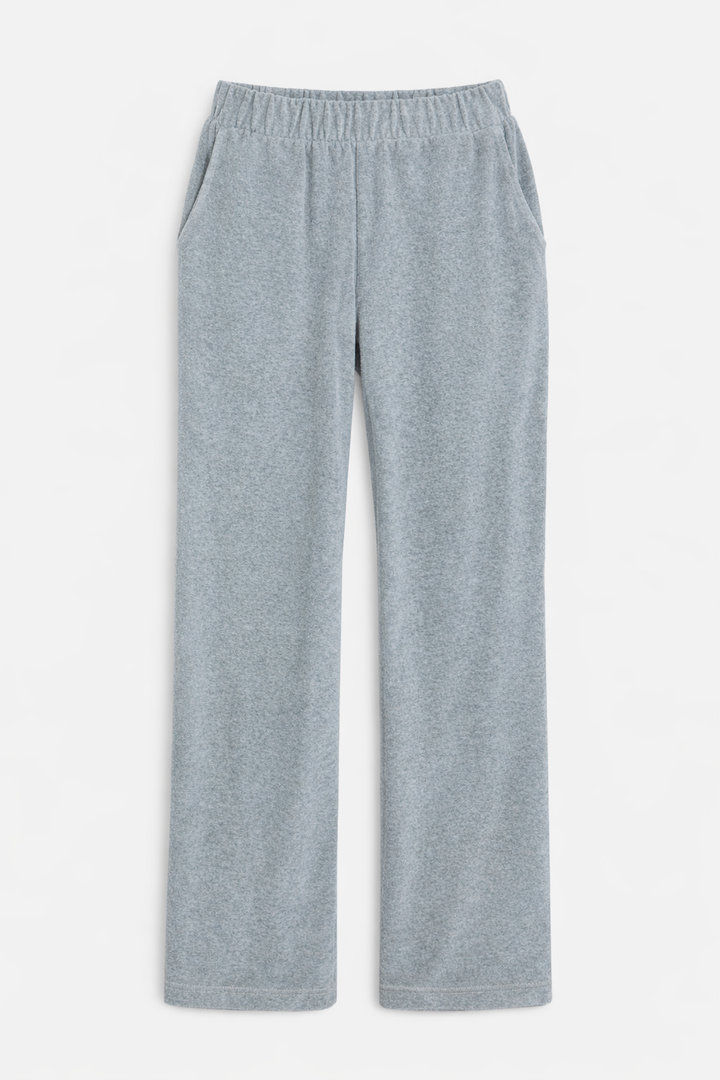 Mari Velour Pant Heather Grey